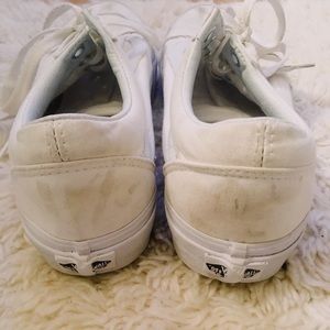 Used white vans size 7 1/2